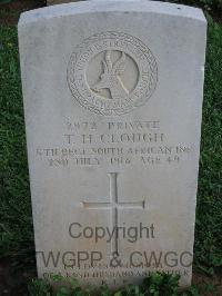 Dar Es Salaam War Cemetery - Clough, T